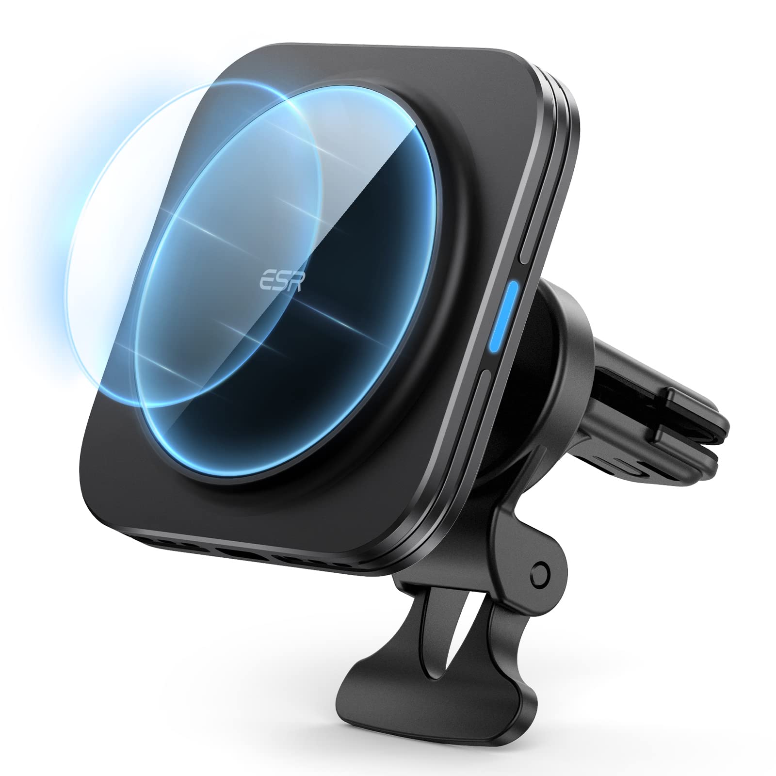 Magnetic Wireless Car Charger (HaloLock) - Black  Product type
