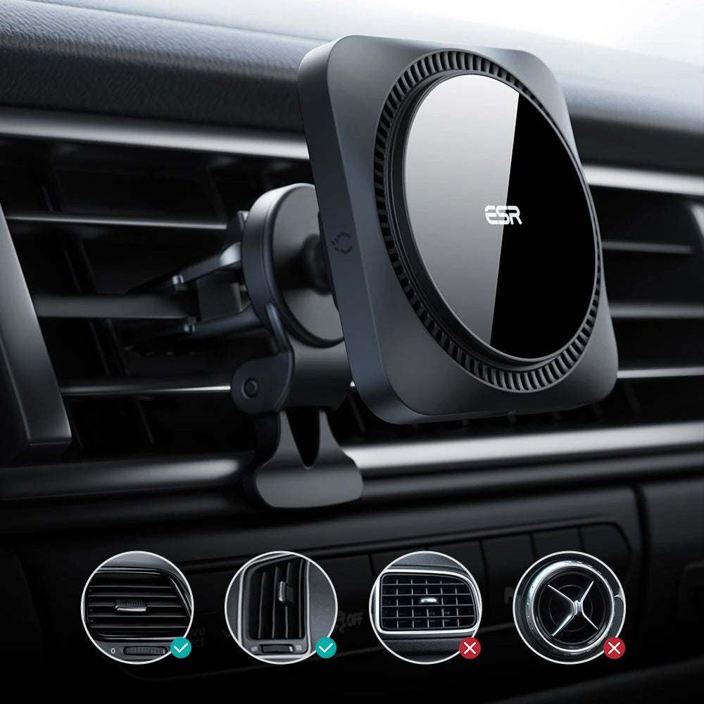 Wireless Car Charger with CryoBoost™ (HaloLock) - Wireless Charger with 36W Adapter  Product type