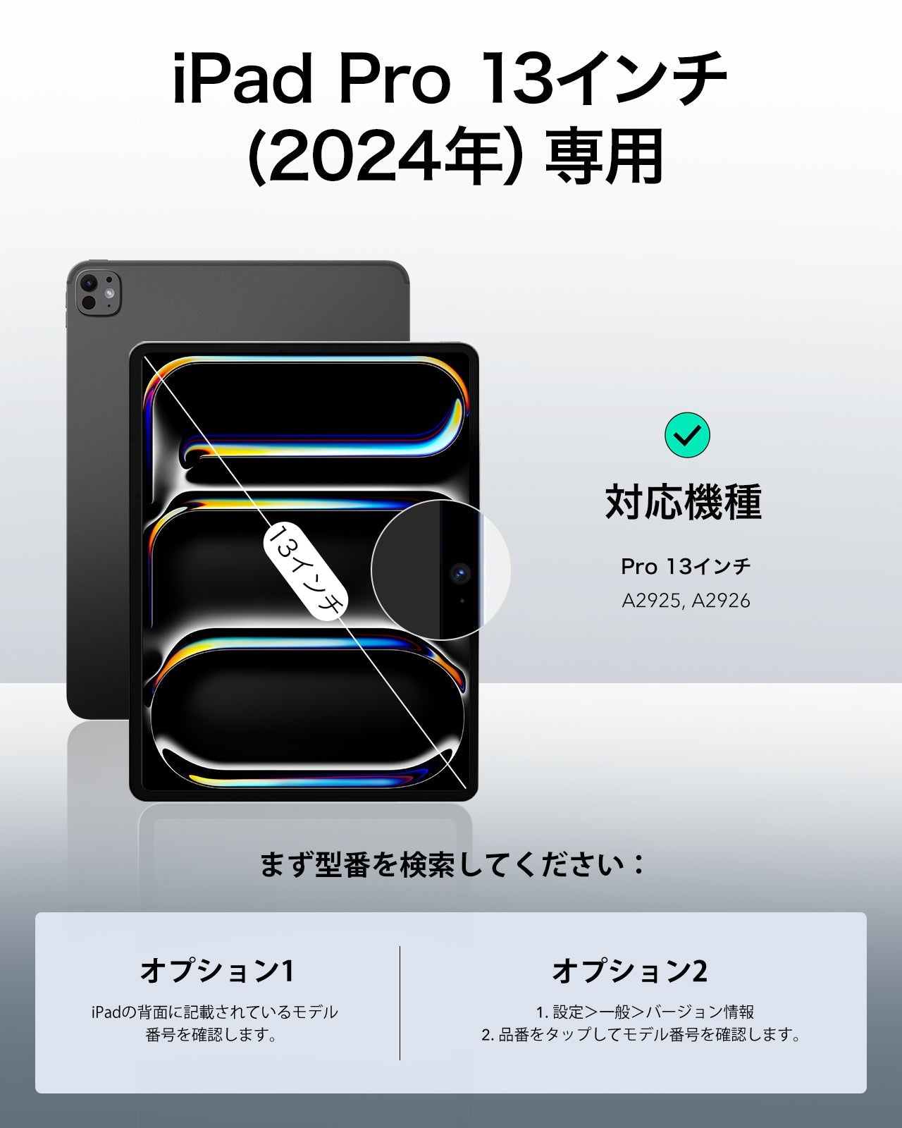 iPad Pro 13ʺ (2024) Rebound Magnetic Case - Black  Product type