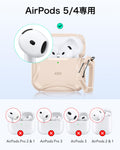 AirPods 5 Cyber Tough Magnetic Case - Desert Titanium  Product type