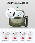 AirPods 5 Cyber FlickLock Magnetic Case - Army Green  Product type