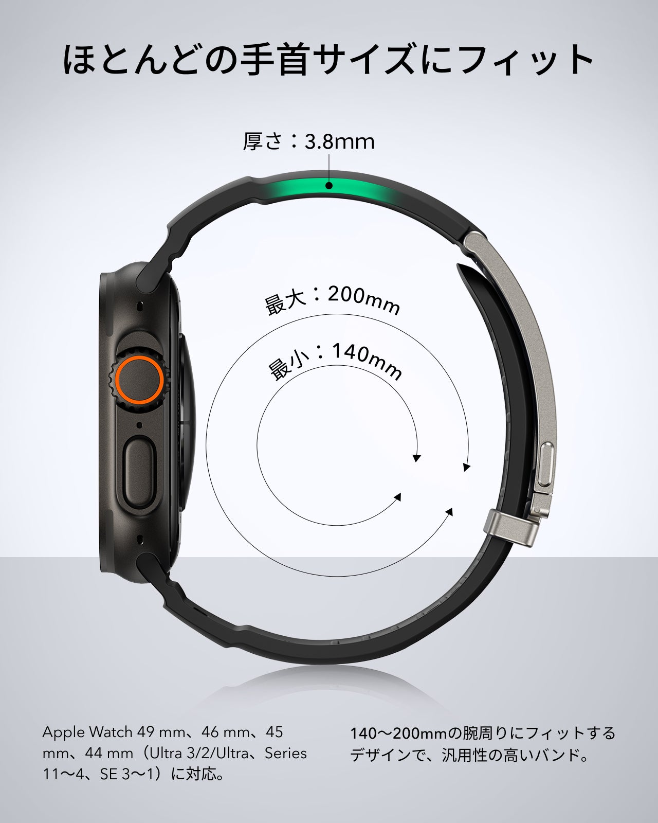 ESR Equinox Watch Band for Apple Watch - Black  Product type