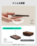 Geo Card Holder - Aged Leather  Product type