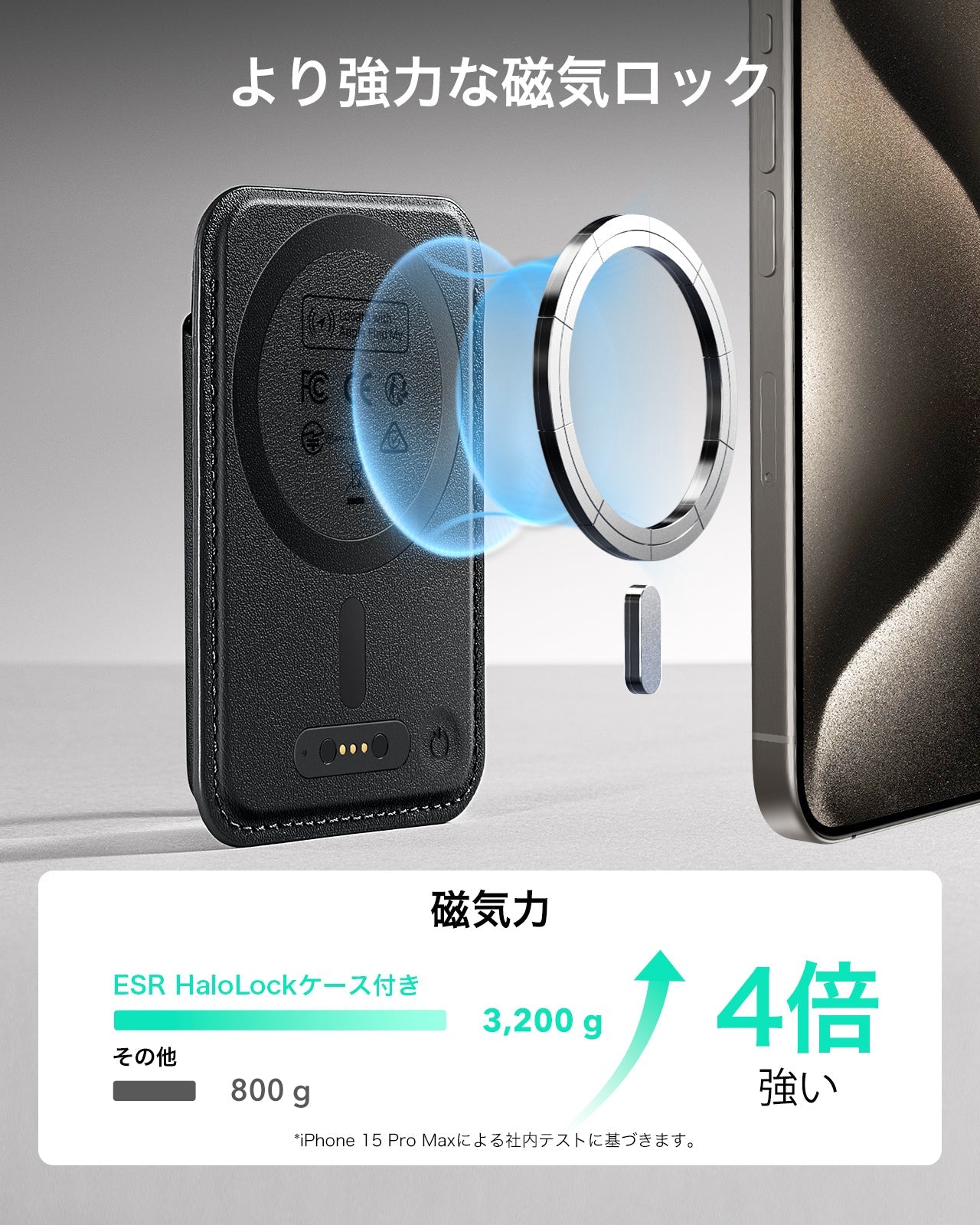 Geo Wallet Boost (HaloLock) - Black  Product type
