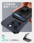 Grip ウォレットスタンド（HaloLock）ブラックカーボンファイバー  Product type