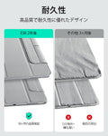 iPad Air 11″ (2025) Rebound Magnetic Case - Grey  Product type