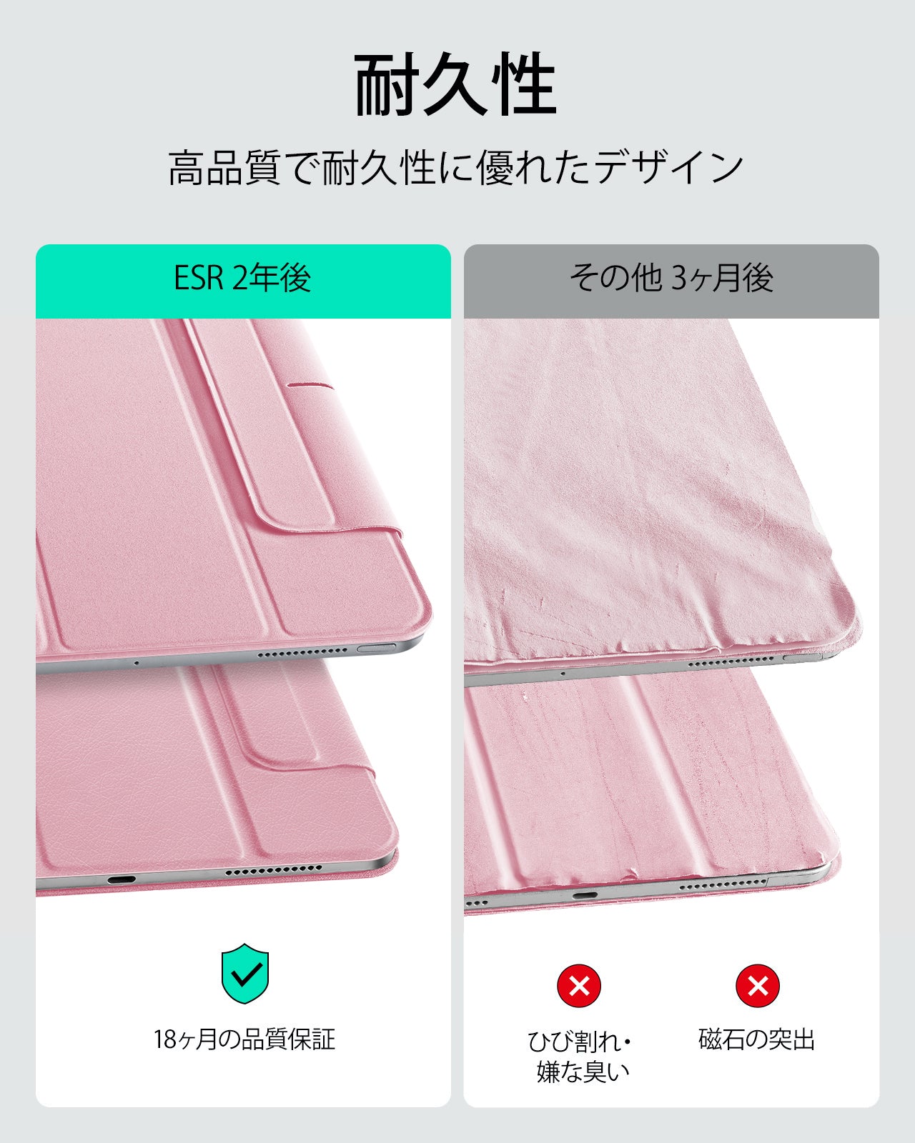 iPad Pro 13" (2025) Rebound Magnetic Case - Pink  Product type