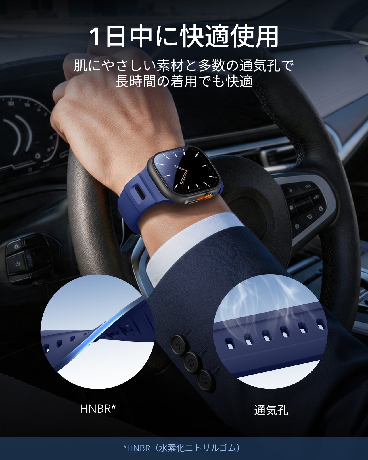 ESR Equinox Watch Band for Apple Watch - Navy Blue  Product type