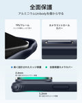 iPhone 18 Pro用Classic ハイブリッドマグネットケース カメラコントロールカバー、Flexスタンド付き＆Cyclone 25Wマグネット充電パッド - Frosted Blue  Product type