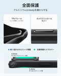 iPhone 18 Pro Max用Classic ハイブリッドマグネットケース カメラコントロールカバー、Flexスタンド付き＆Cyclone 25Wマグネット充電パッド - クリアブラック  Product type