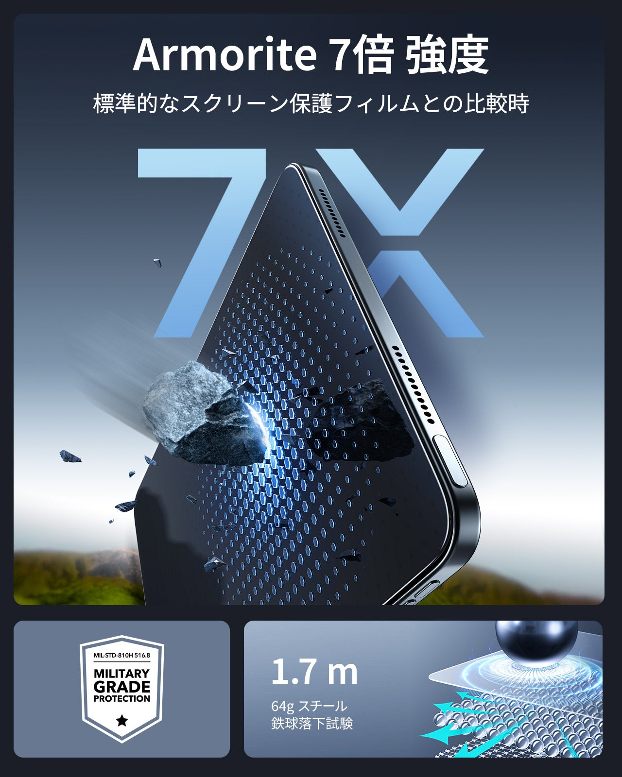 iPad Air 13" (2025) UltraFit Armorite Screen Protector - 2 Pack  Product type