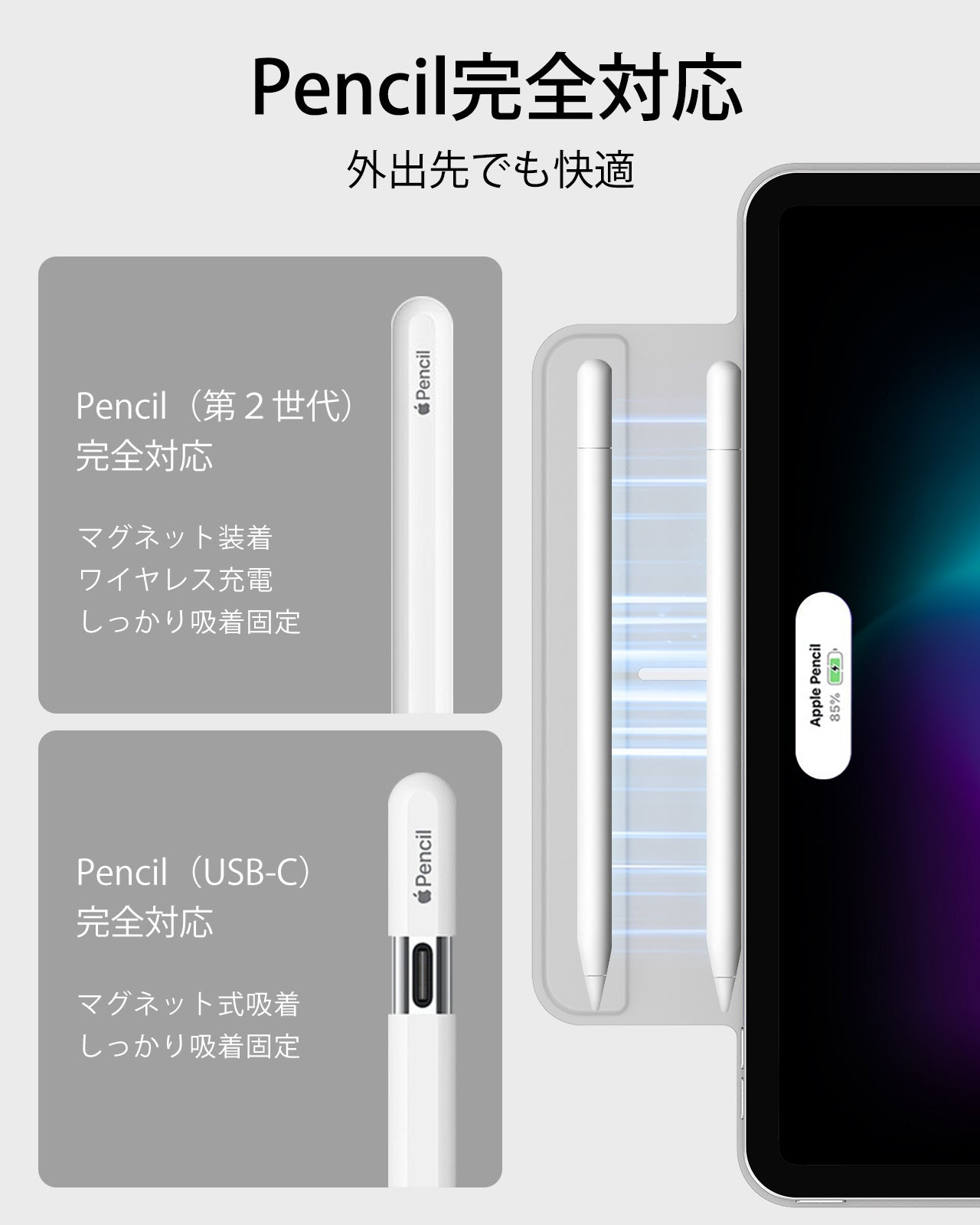 iPad Pro 13ʺ (2024) Rebound Magnetic Case - Brilliant White  Product type