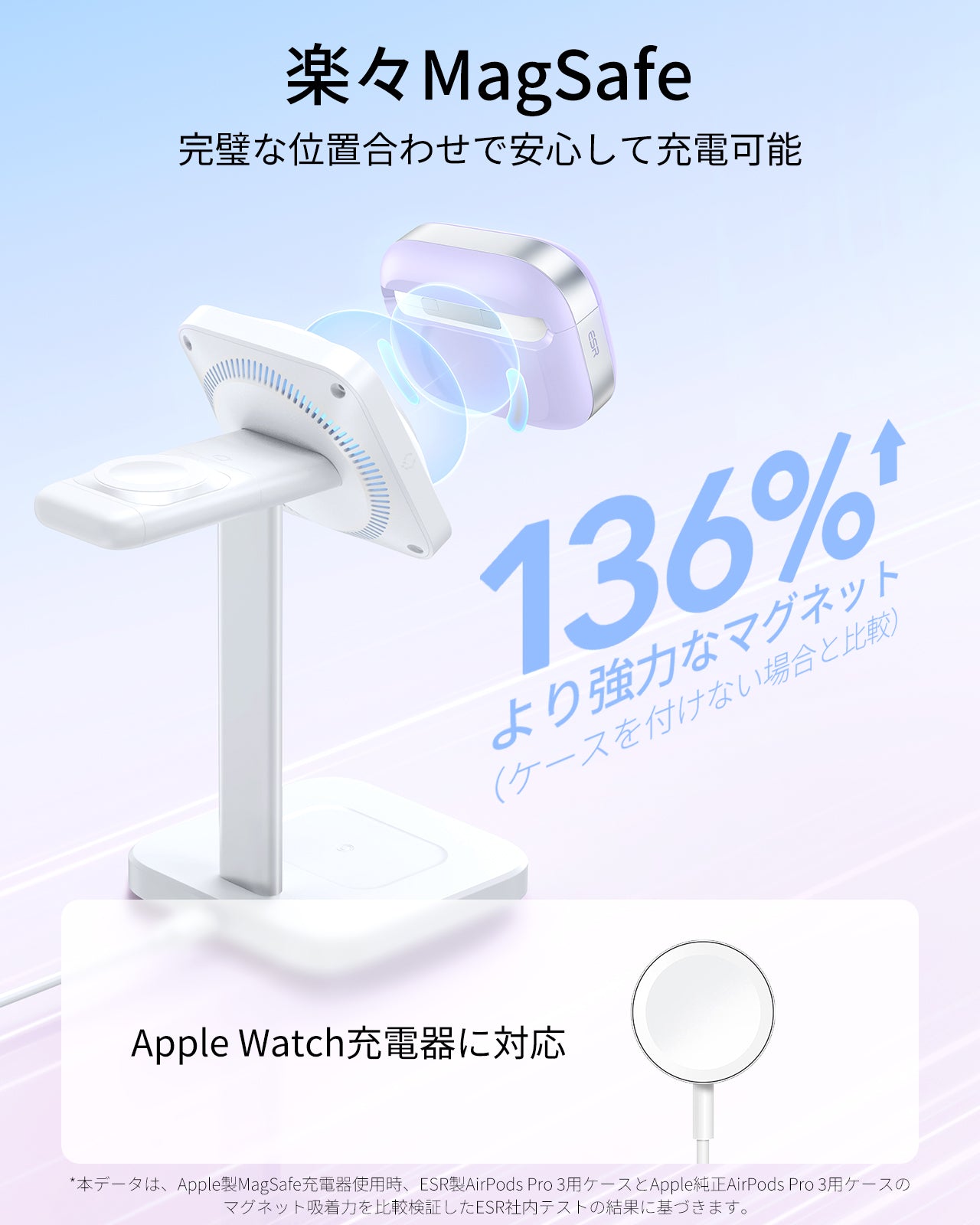 AirPods Pro 3 Pulse Lite マグネットケース - ライトパープル  Product type