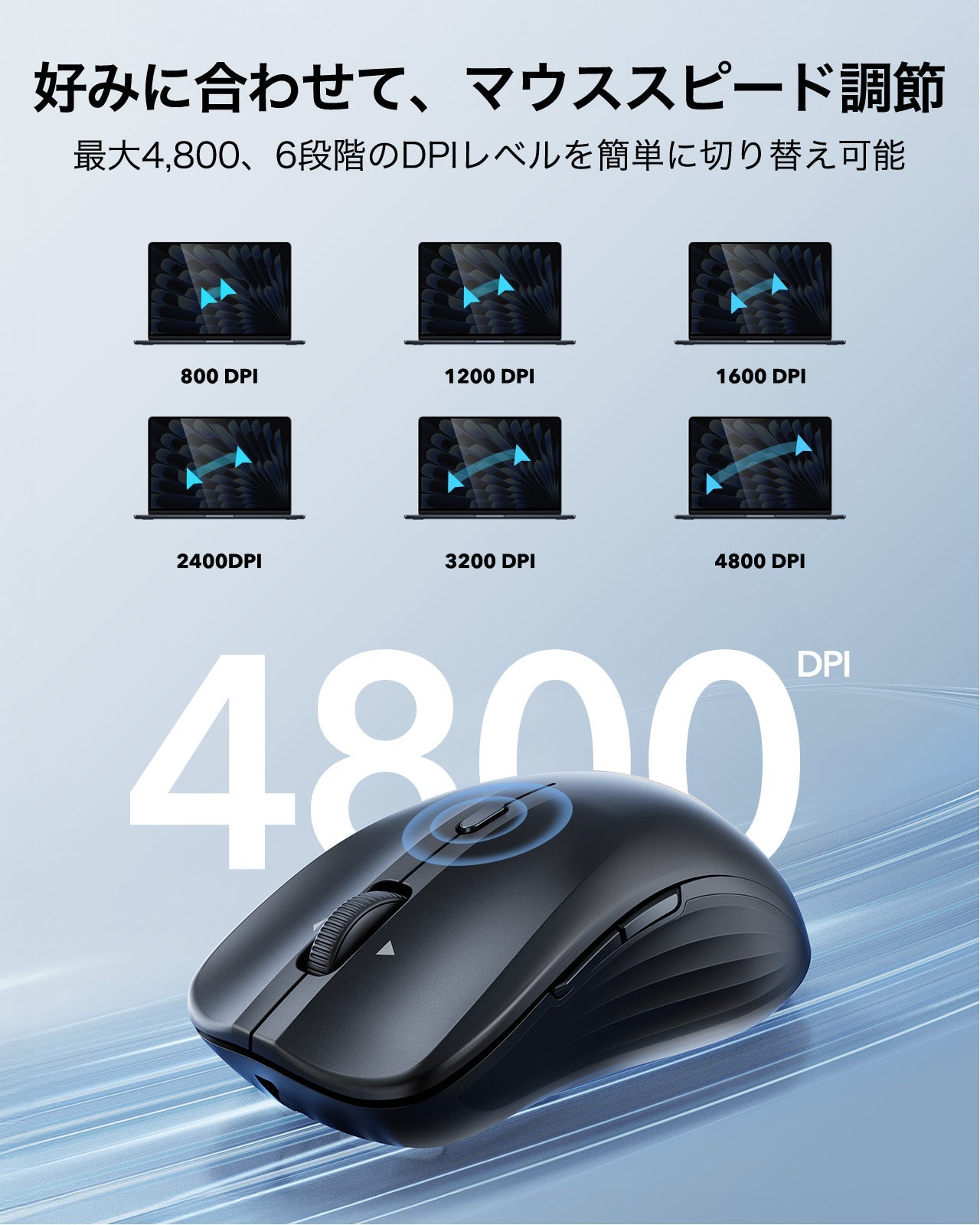 ESR MagMouse™ Wireless Mouse - Black  Product type