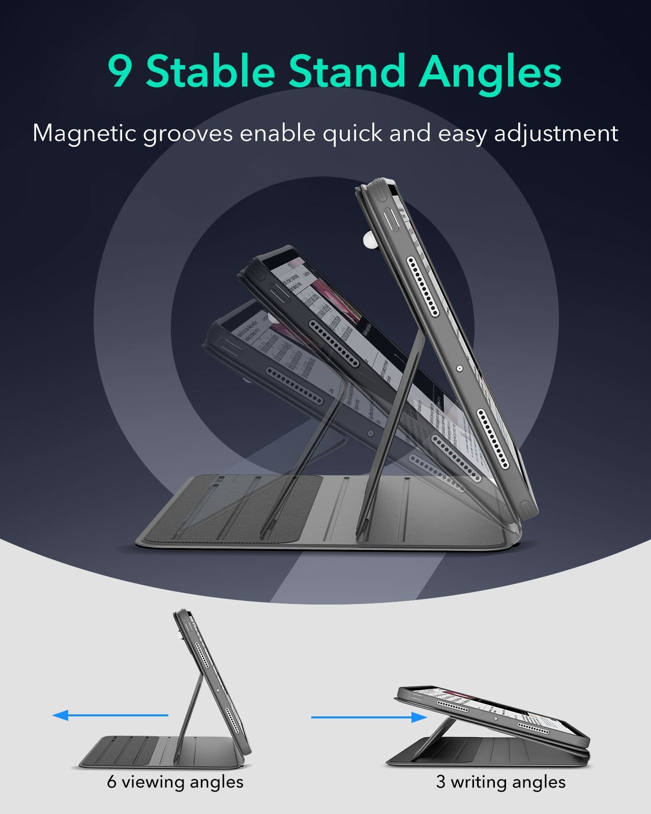 iPad Pro 11ʺ (2024) Shift Magnetic Case - Gray  Product type