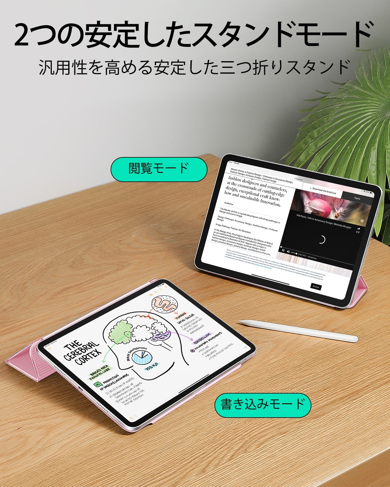 iPad Pro 13ʺ (2024) Rebound Magnetic Case - Pink  Product type