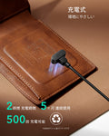 Geo Wallet with Find My - Aged Leather  Product type
