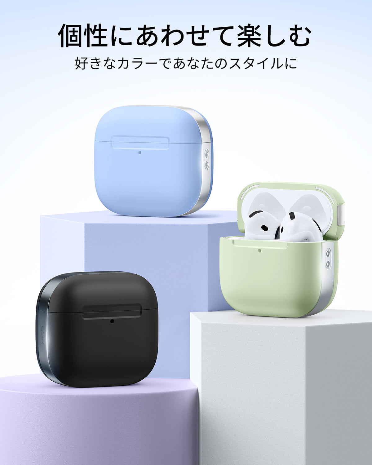 AirPods 5 Pulse Lite マグネットケース - ブラック  Product type