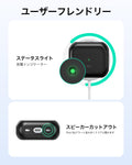 AirPods 5 Orbit Hybrid Magnetic Case - Black  Product type