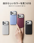 iPhone 18 Pro Max用Atelierシリコーンレザーマグネットケース カメラコントロールカバー、Flexスタンド付き＆Cyclone 25Wマグネット充電パッド - バーガンディ  Product type