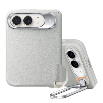 iPhone Duo Atelier Magnetic Case with Flex Stand - Light Gray  Product type