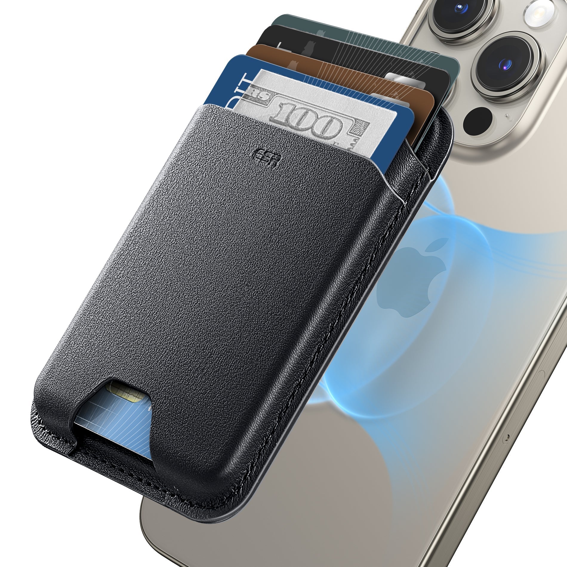 Magnetic Wallet Boost (HaloLock) - Black  Product type
