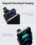 Magnetic Wireless Car Charger (HaloLock) - Black  Product type