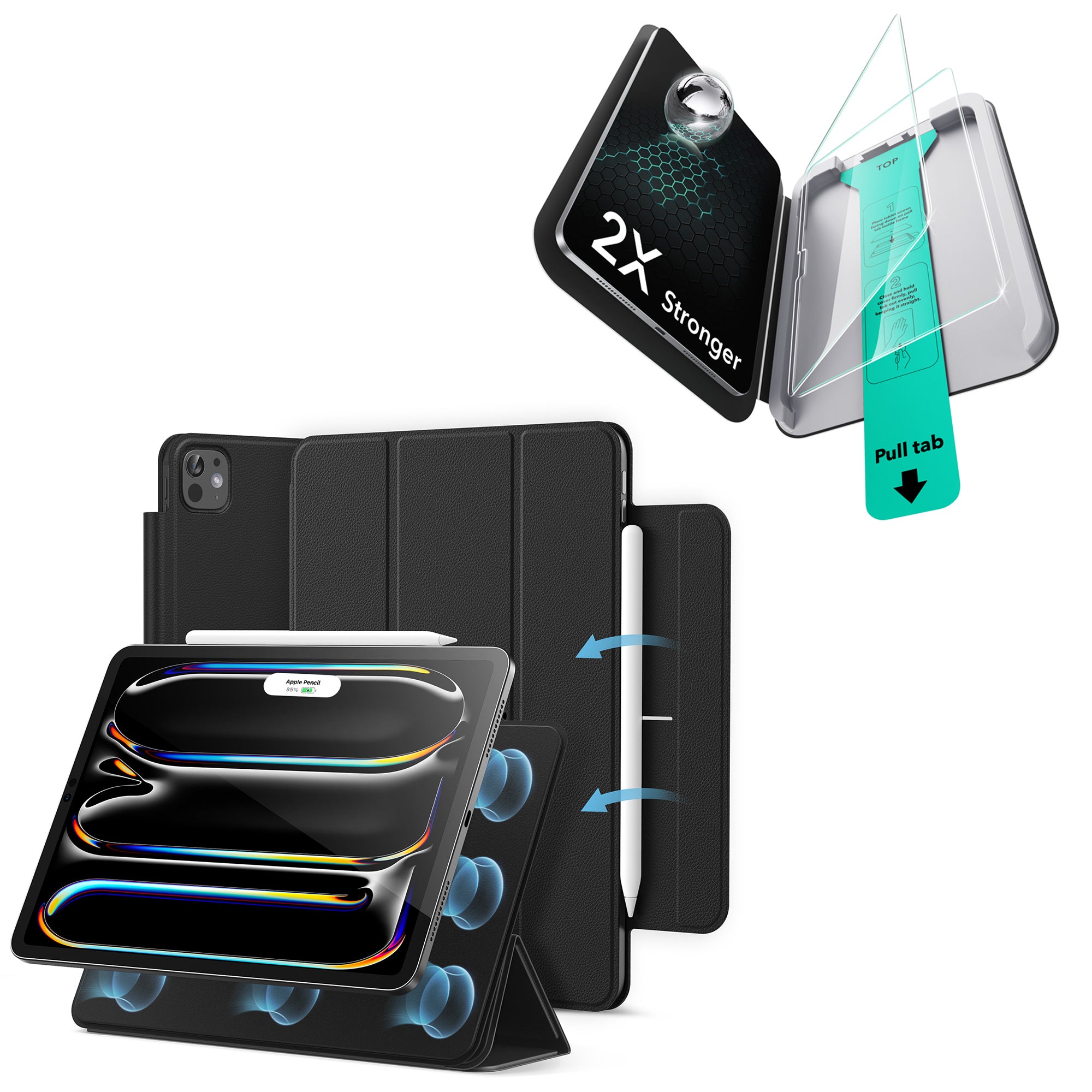 iPad Pro 13ʺ (2025) Rebound Protection Bundle - Black  Product type