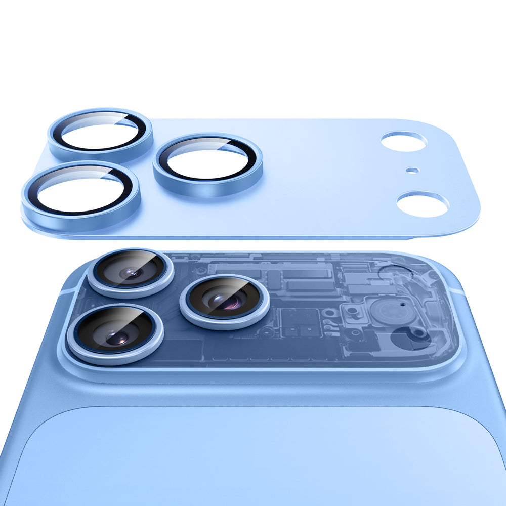 iPhone 18 Pro Armorite® Pro Camera Lens Protector (Full Coverage) - Misty Blue  Product type