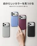 iPhone 18 Pro用 Atelierマグネットケース　カメラコントロールカバー、Flexスタンド付き - ミスティブルー  Product type
