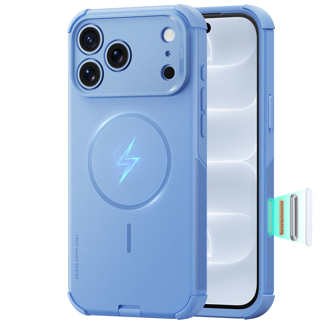 iPhone 18 Pro用 Cyber Toughマグネットケース　カメラコントロールカバー付き - ミスティブルー  Product type