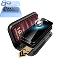 iPhone 18 Pro Max Bundle Armorite® Pro Privacy Screen Protector and Camera Lens Protector (Full Coverage) - Misty Blue  Product type