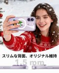 iPhone 17 Classic Hybrid Magnetic Case (Camera Control) - Christmas Globe  Product type