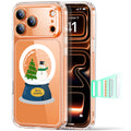 iPhone 17 Pro Max Classic Hybrid Magnetic Case (Camera Control) - Christmas Globe  Product type