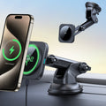 Qi2 Dashboard Wireless Car Charger (HaloLock) - Black  Product type