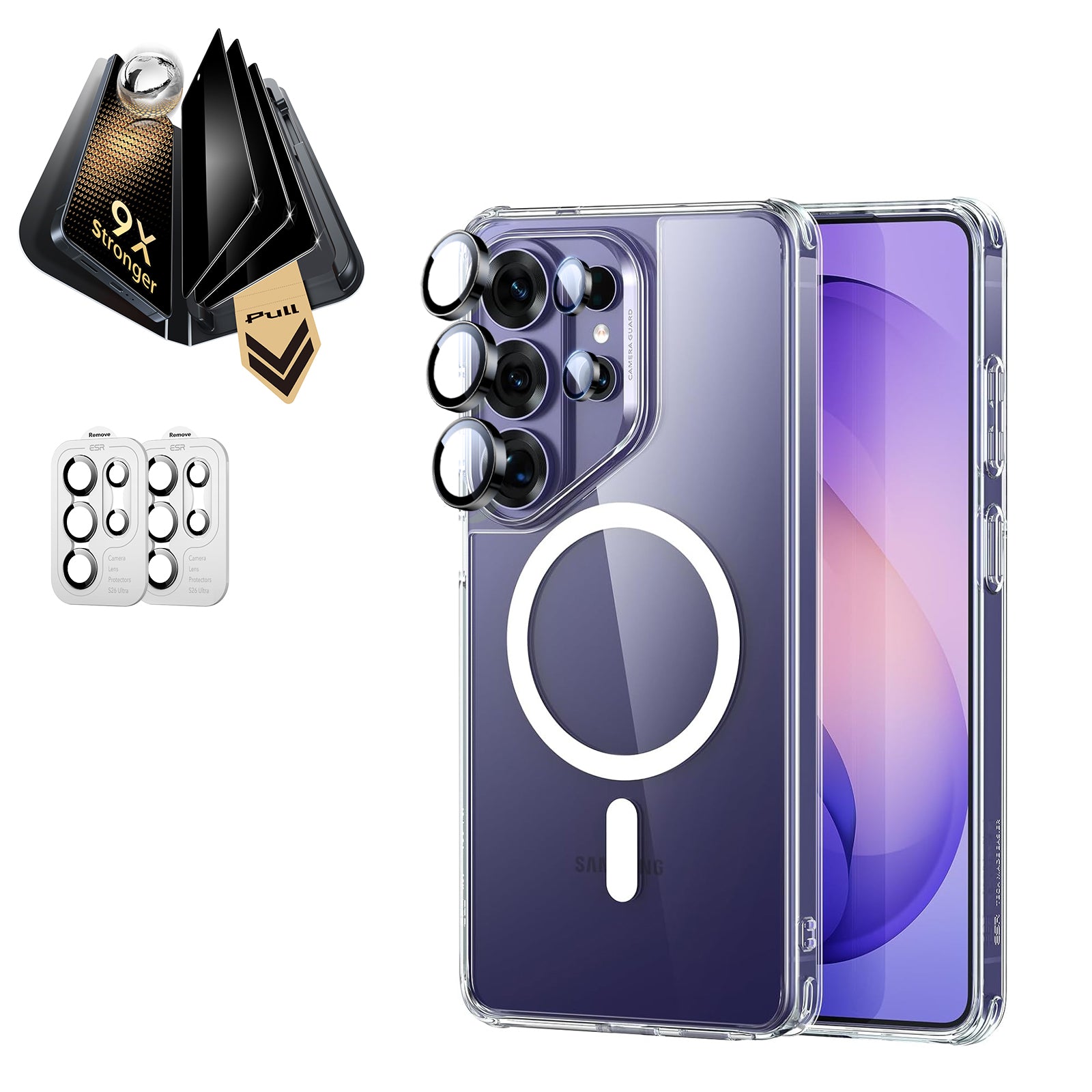 Galaxy S26 シリーズ ケース & ガラスフィルム | ESR公式