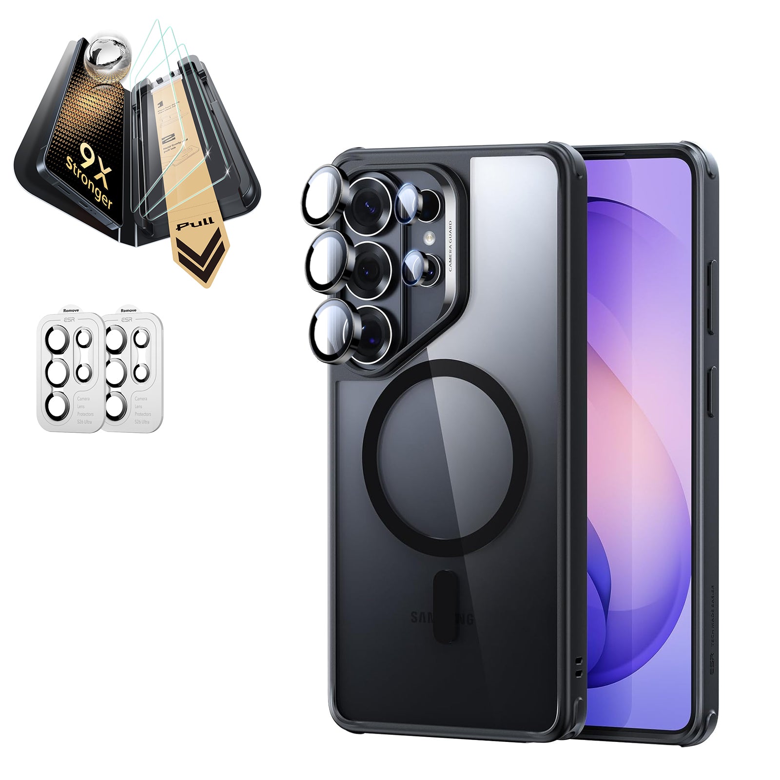Galaxy S26 シリーズ ケース & ガラスフィルム | ESR公式