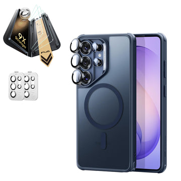 Galaxy S26 Ultra Bundle Classic Hybrid Magnetic Case and Armorite® Pro Screen Protector - Frosted Blue  Product type