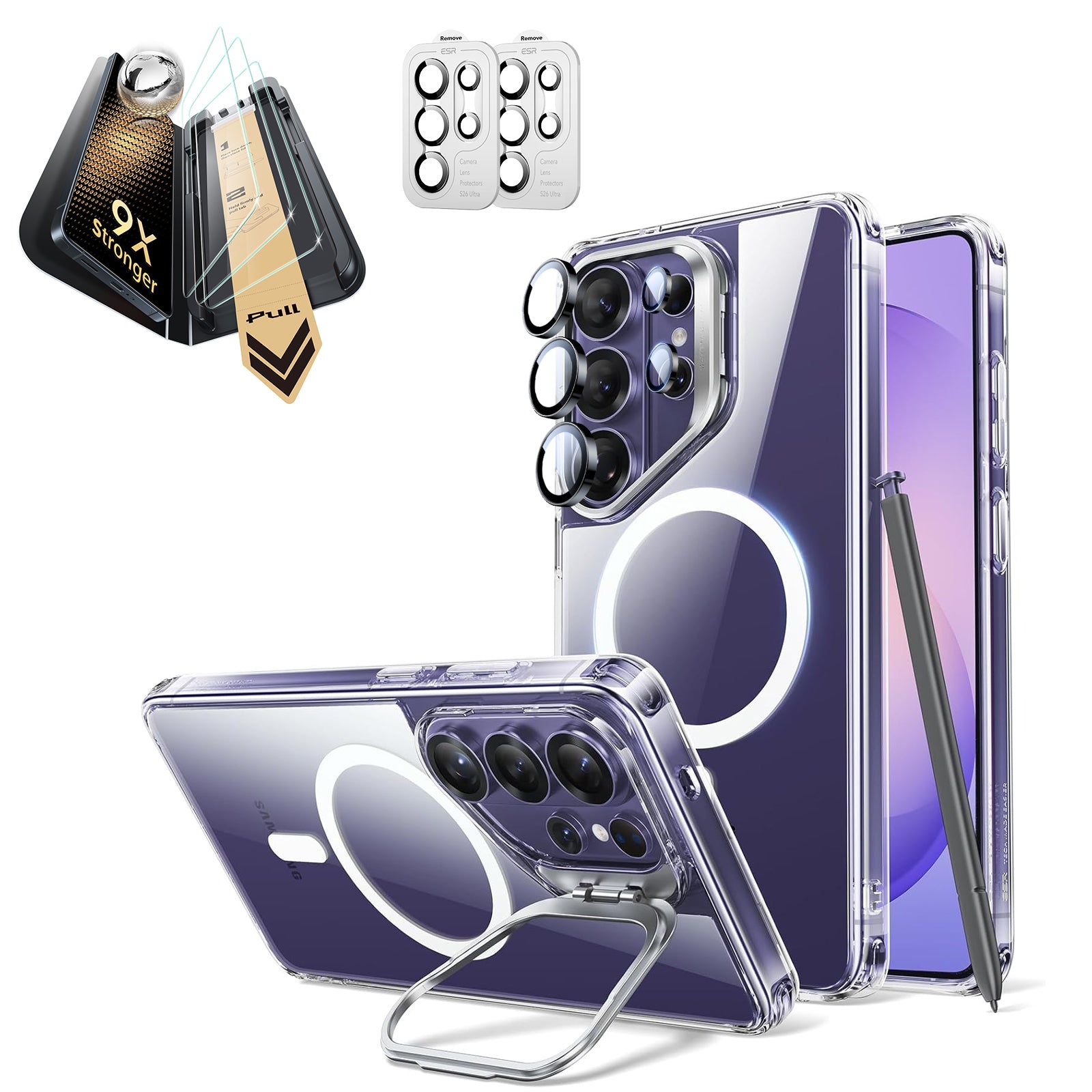 Galaxy S26 シリーズ ケース & ガラスフィルム | ESR公式