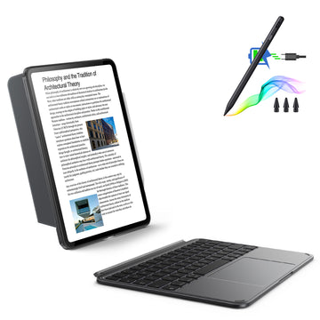 iPad Air 11インチ (M4) 2026用 Shiftキーボードケース(脱着可能)＆デジタルペンシル - JPレイアウト(ダークグレー)＆ペンシル(ダークシルバー)  Product type
