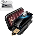 iPhone 18 Pro Max Bundle Armorite® Pro Privacy Screen Protector and Camera Lens Protector (Full Coverage) - Silver  Product type