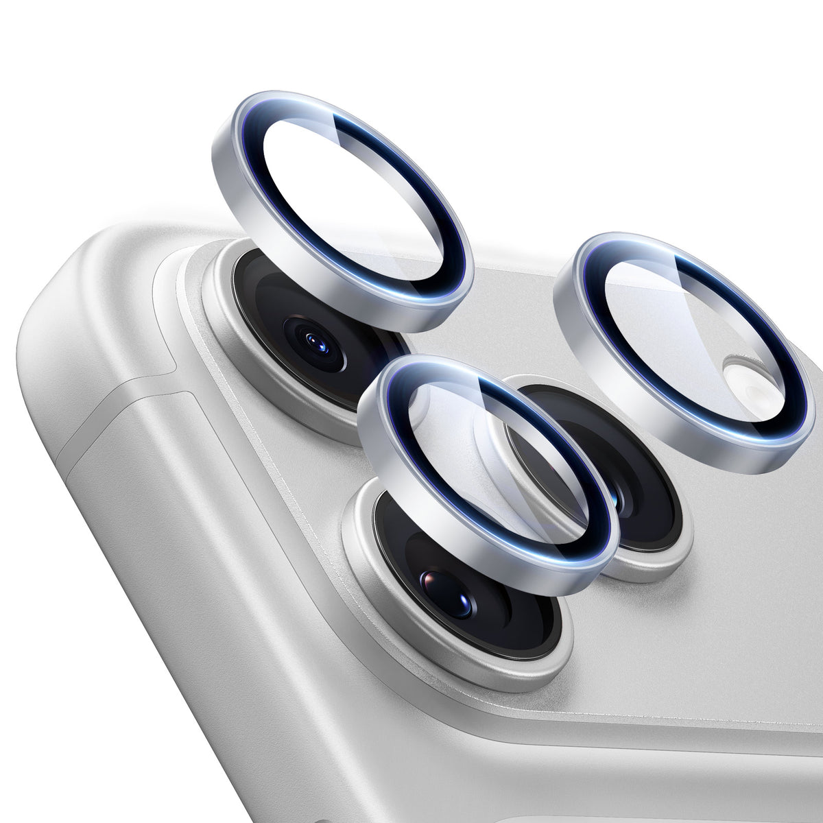iPhone 18 Pro/Pro Max Armorite® Camera Lens Protector - Silver  Product type