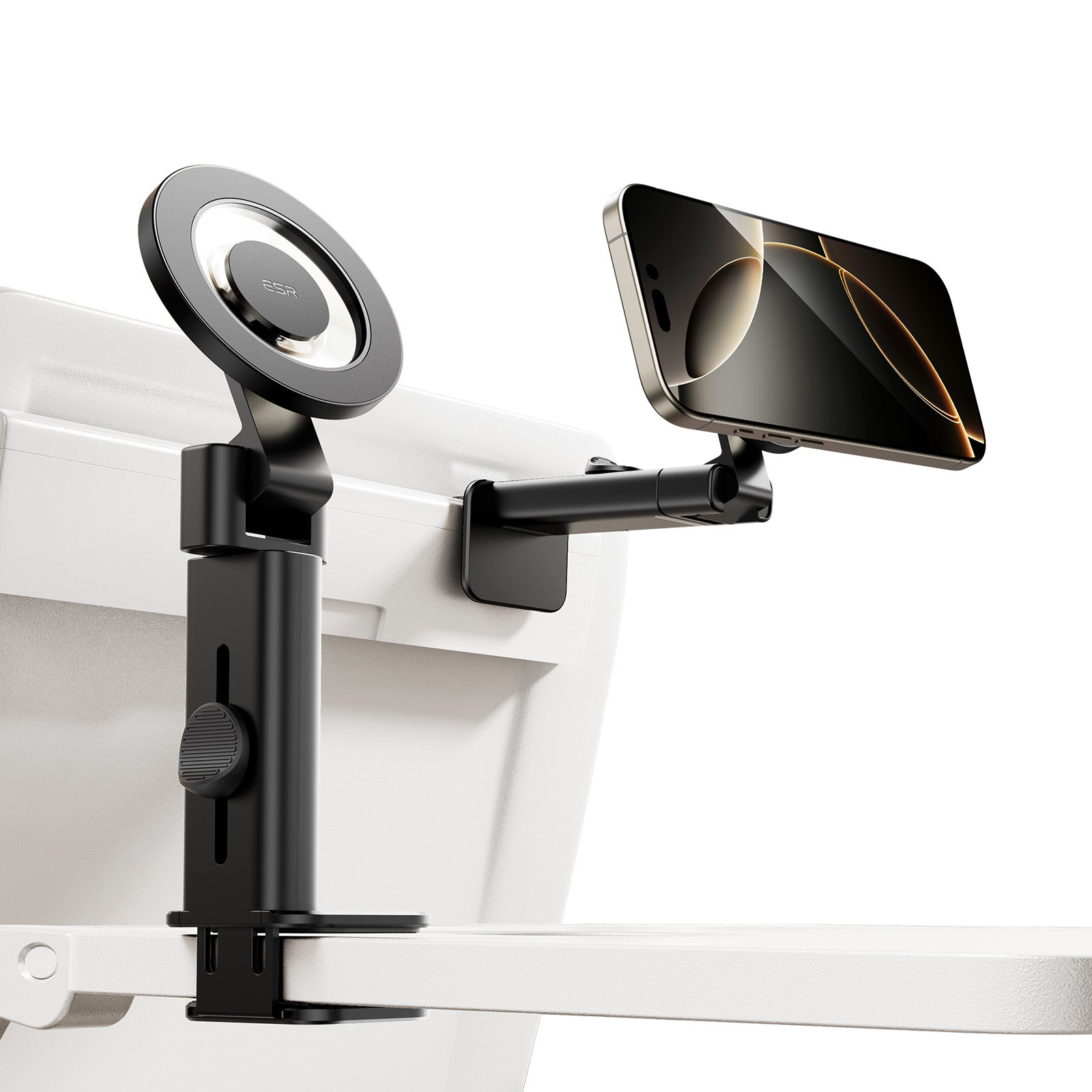 Airplane Phone Holder Mount (HaloLock) - Black  Product type