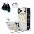 iPhone 17 Pro Bundle Classic Hybrid Magnetic Case (Camera Control, Stash Stand) and Armorite Privacy Screen Protector - Coastal Summer  Product type
