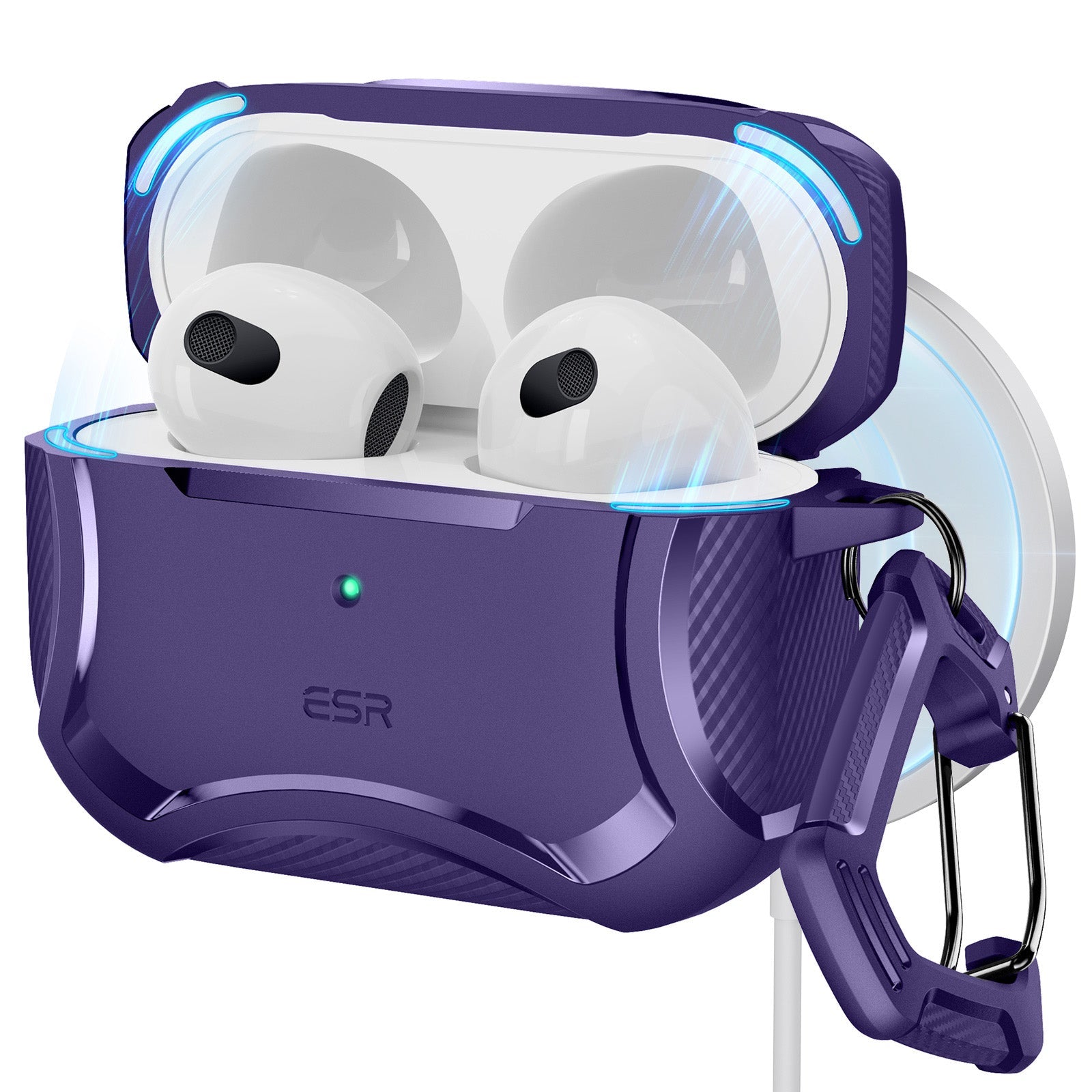 AirPods 3 (2021) Cyber Tough Case (HaloLock) - Purple  Product type