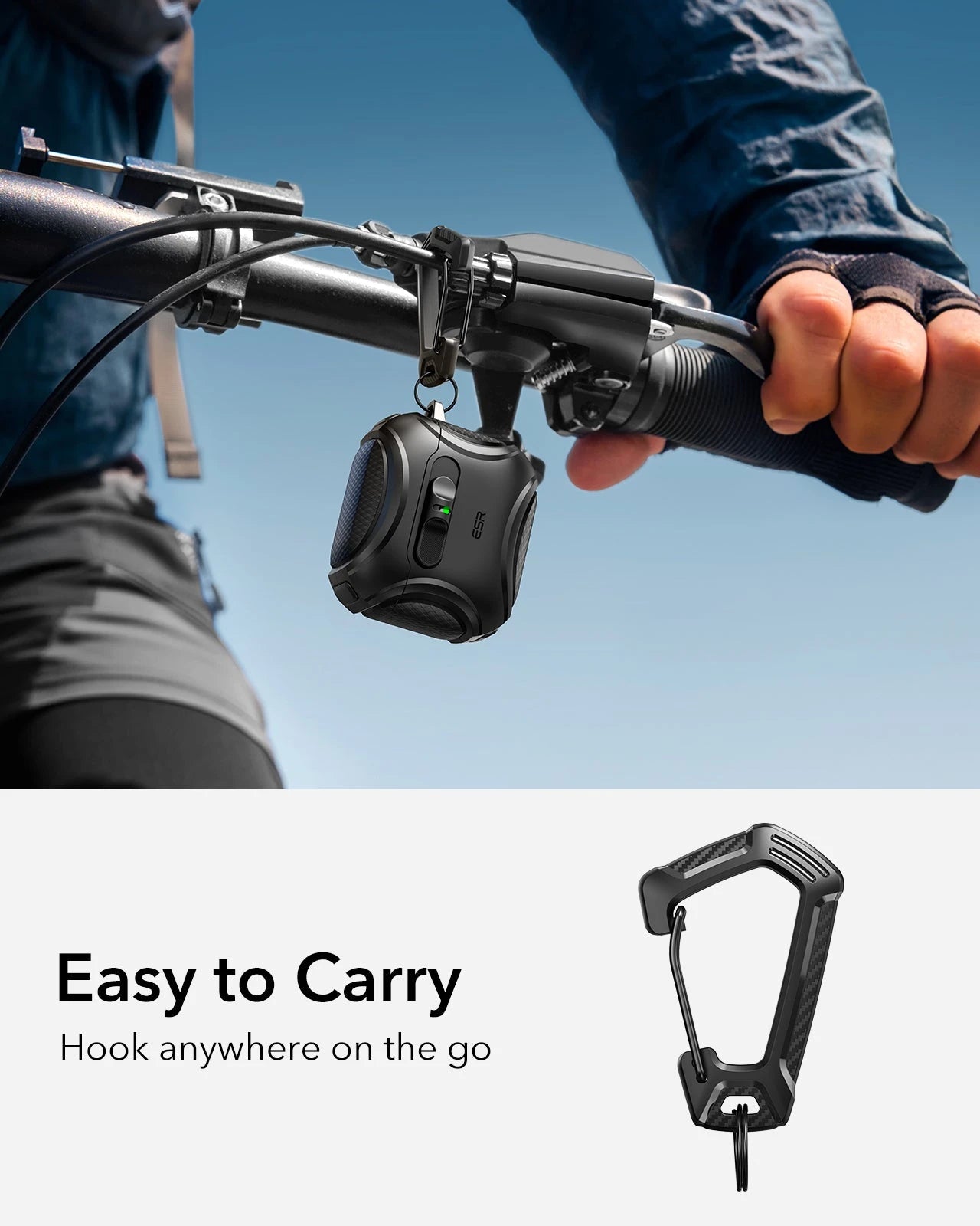 AirPods 4 Cyber FlickLock Case (HaloLock) - Dark Purple  Product type