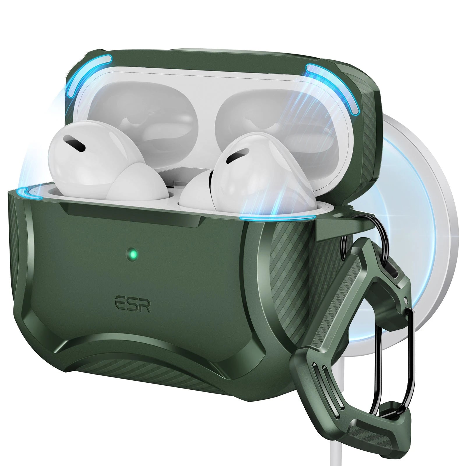 AirPods Pro (2023/2022/2019) Cyber Tough Case (HaloLock) - Green  Product type