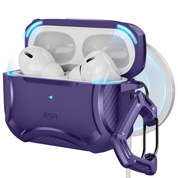 AirPods Pro (2023/2022/2019) Cyber Tough Case (HaloLock) - Purple  Product type