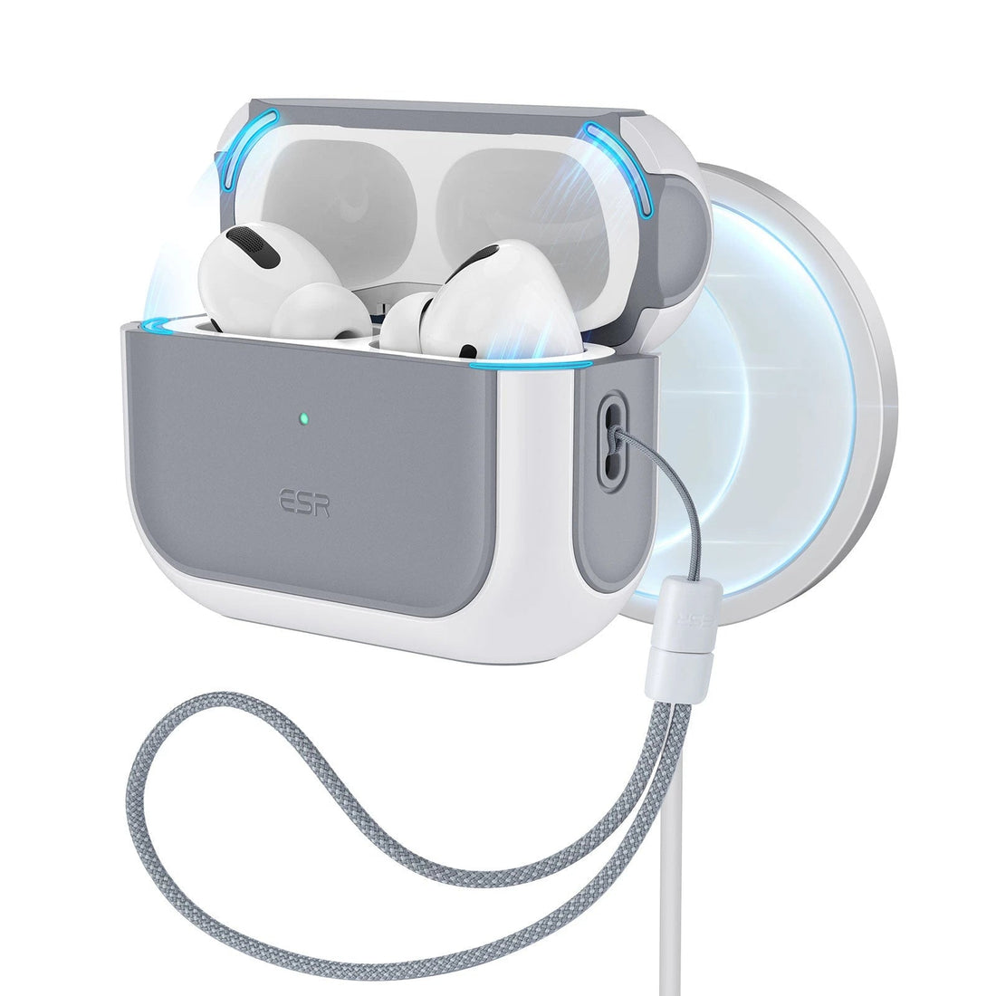 AirPods Pro (2023/2022/2019) Orbit Hybrid Case (HaloLock) - White  Product type