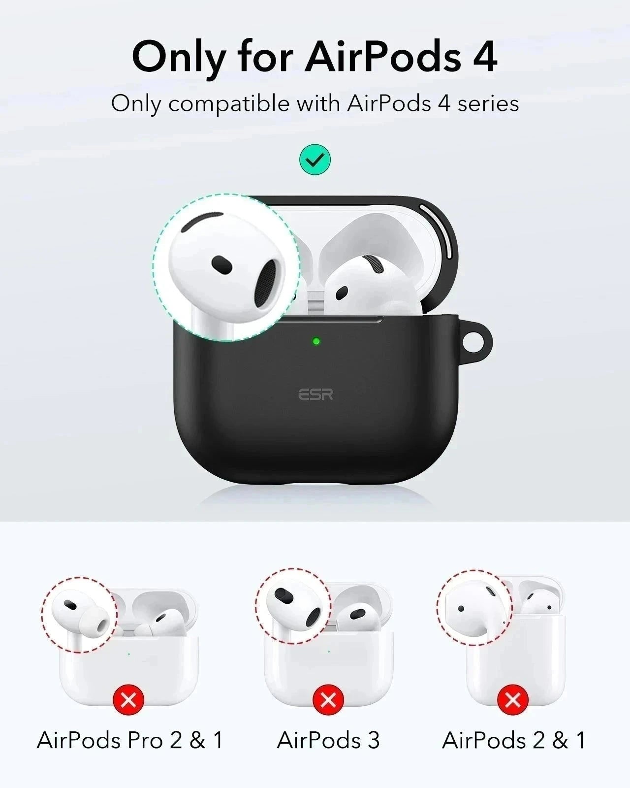 AirPods 4 Cloud Soft Case - Navy Blue  Product type
